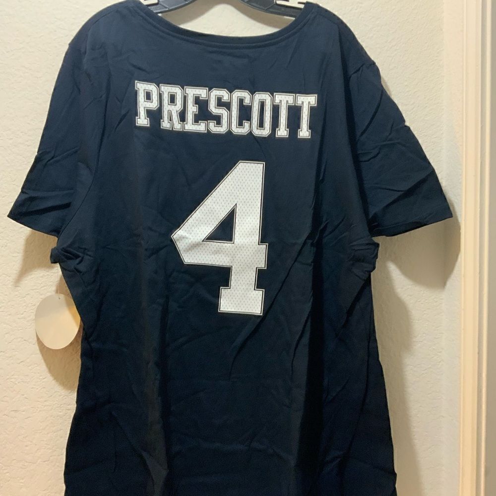 Cowboys Her Style Prescott #4 T-shirt New size 3x - Picture 5 of 6